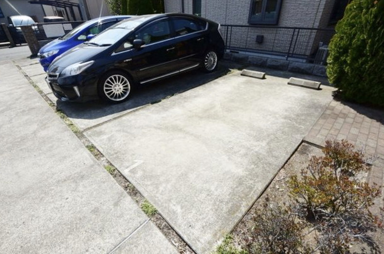 パークハウスＢの駐車場