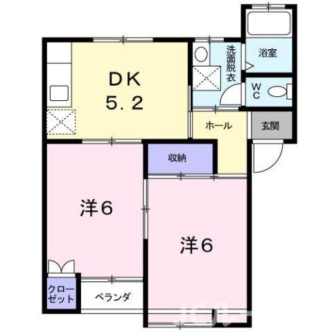 シャトーレ国府の間取り