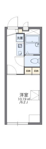 レオパレスノベルティーの間取り