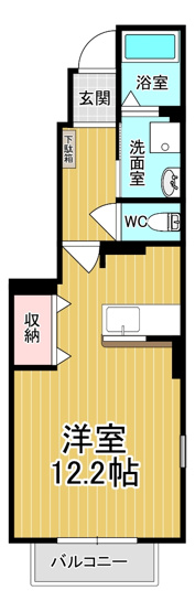 【間取り】 | グリーンシティⅠ | 対面キッチンです。