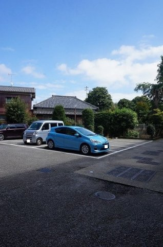 アイランドシティの駐車場