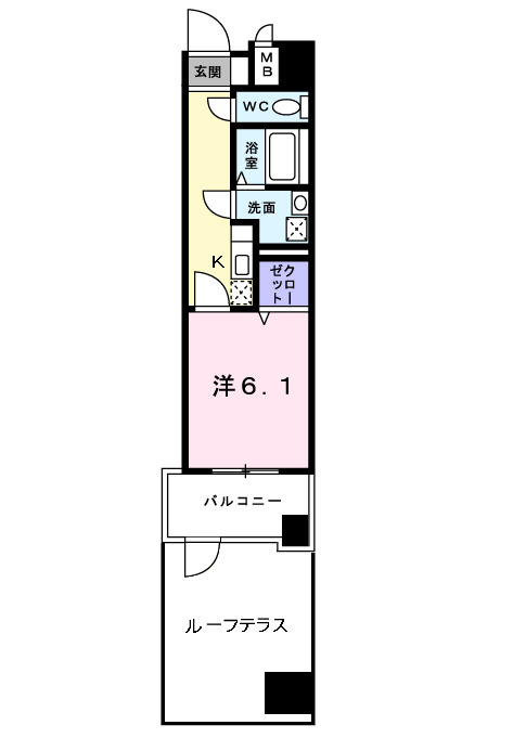 ＰＡＲＫ岸和田Ⅱの間取り