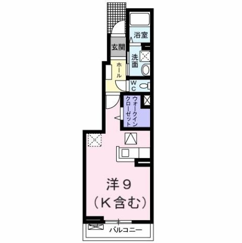 プリートアロッジオ　ウーノの間取り