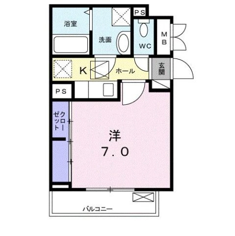 アルコバレーノⅡの間取り