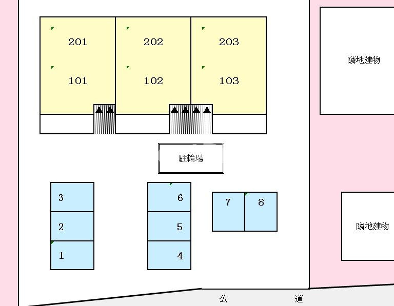 ブランドールの駐車場|駐車場