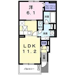 ブランドールの間取り|間取図