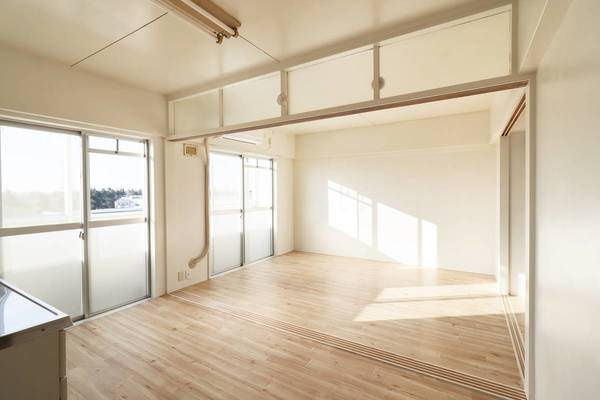 ビレッジハウス奈戸岡2号棟の居間・リビング|ビレッジハウスの同一物件・同一タイプの間取りの写真です