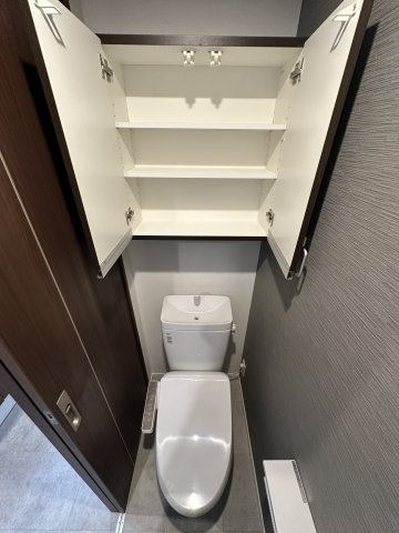 ベイルーム横須賀衣笠フロントのトイレ|清潔感のあるトイレです