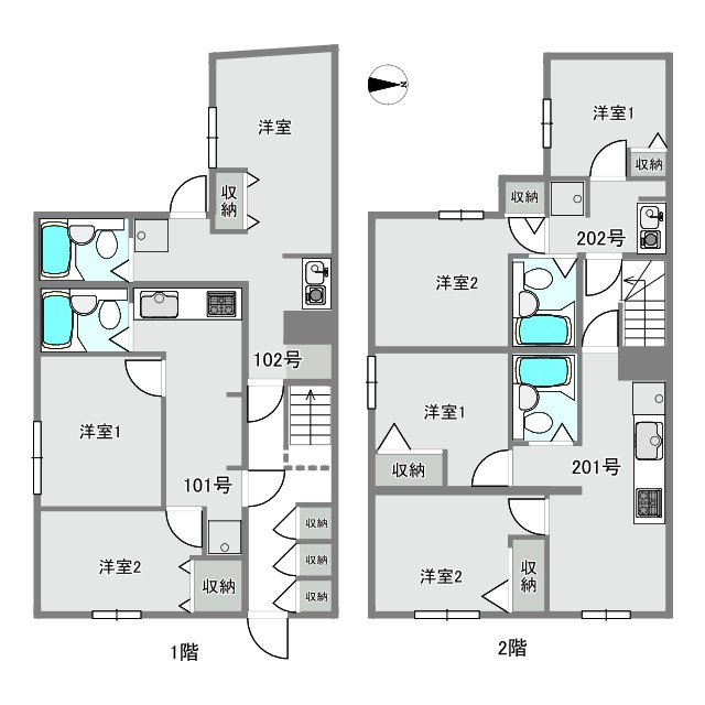 阿部ハウスの間取り