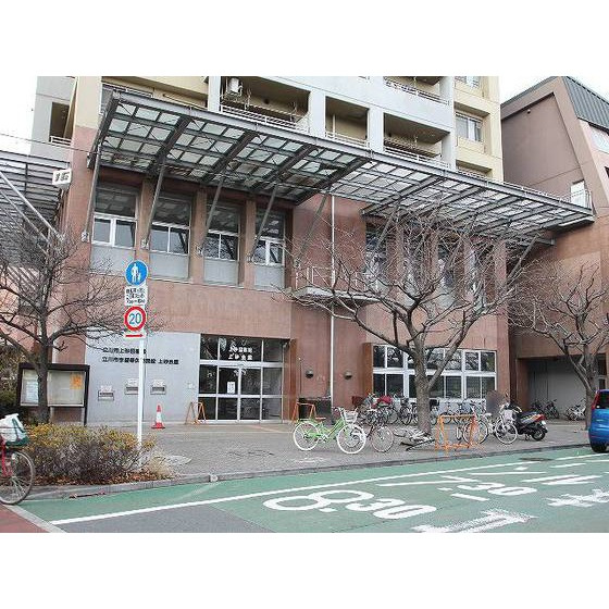 ドウェル砂川の周辺|図書館「立川市上砂図書館まで1696ｍ」上砂図書館