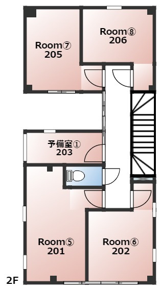 王子ビル（KSGビル）の間取り