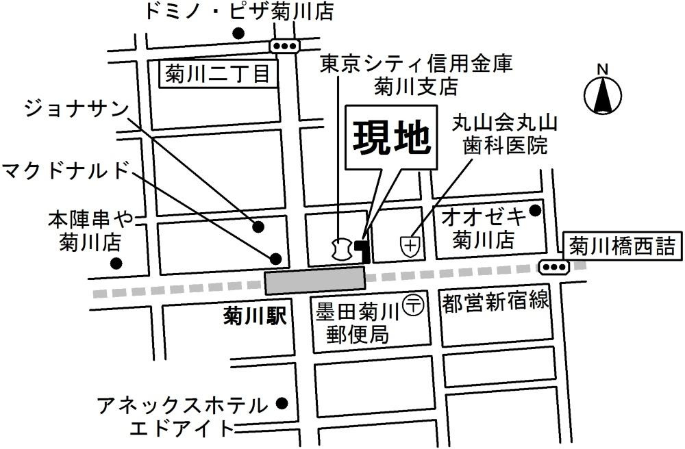 フェリチェ菊川の周辺