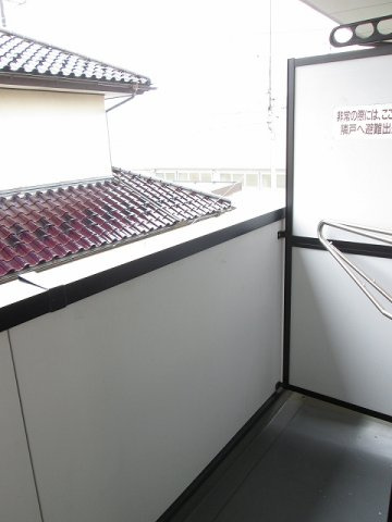 サンセールのバルコニー|お洗濯にも便利なバルコニー付き