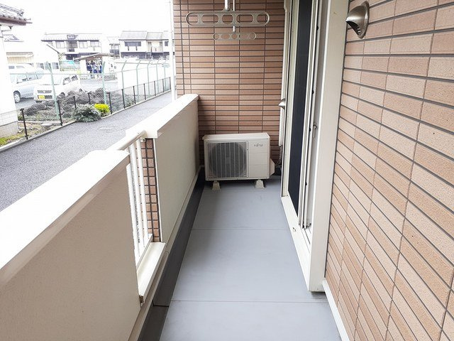 カーサ　ラフィナートのバルコニー