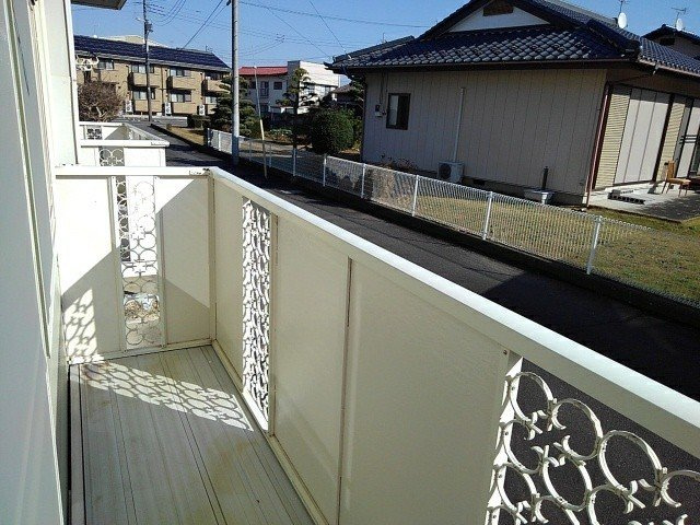 グリーンメゾンのバルコニー
