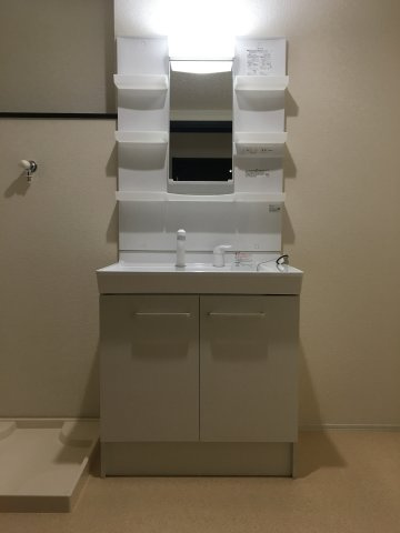 ディアコートEの独立洗面台