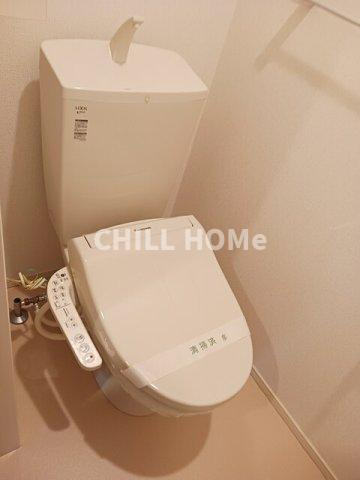 ラ・ヴィエルジュのトイレ|当社、チルホームのHPもご覧ください(^^)/物件情報多数♪