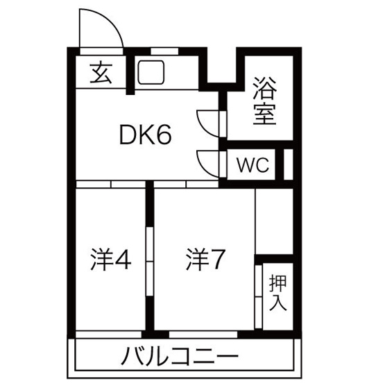 【間取り】 | フラット大曽根