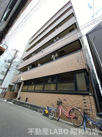 ラッキーセンター河堀口マンションの外観