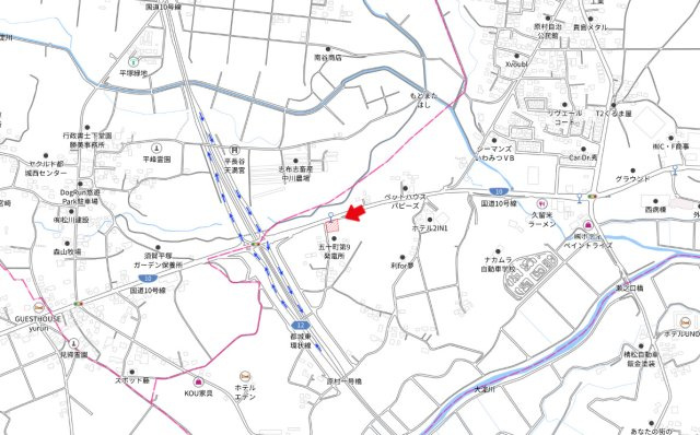 【地図】 | 売土地：五十町