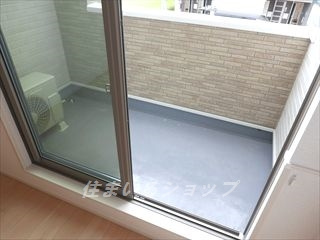 Ｏｒｉｚｏｎ　ＳⅡのバルコニー