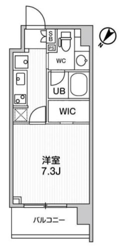 ディームス大塚の間取り