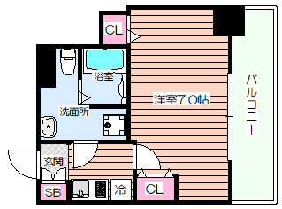 【間取り】 | meetMe梅田西
