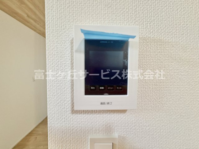 【セキュリティ】 | 豊橋市佐藤4丁目 新築一戸建て 1号棟 | TVインターフォンです