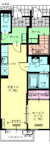 プリモⅠの間取り