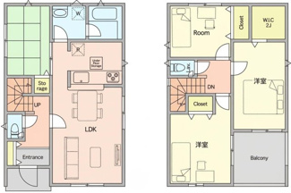【間取り】 | 紫原5丁目戸建て　第33-1号棟