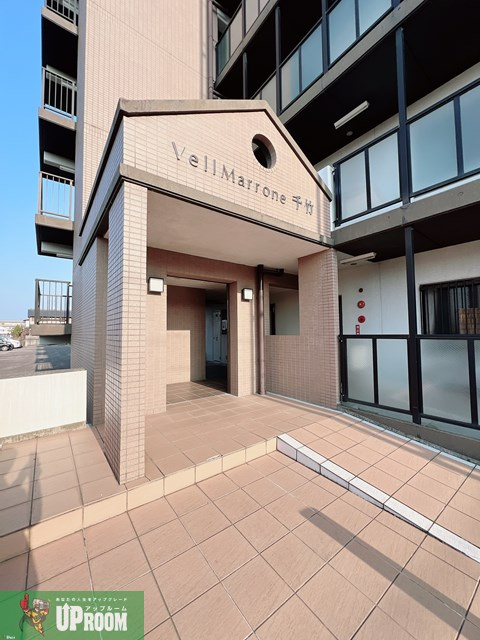 ベルマローネ千竹壱番館のエントランス