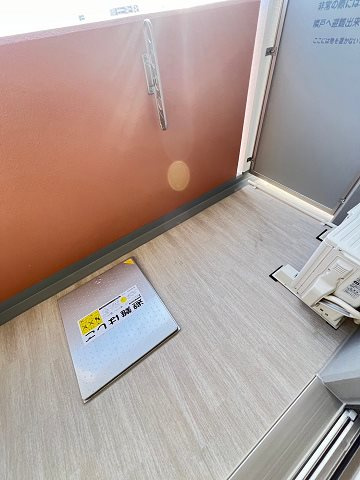 レーヴメゾン尼崎昭和通のバルコニー