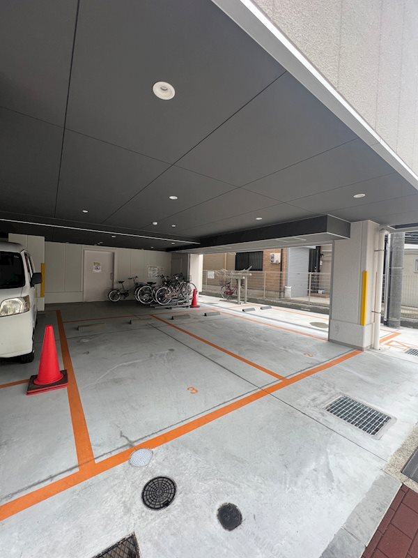 Mano Mansionの駐車場|駐車場です