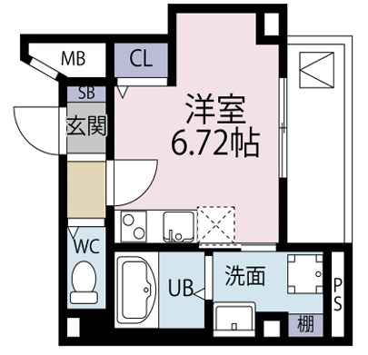 Mano Mansionの間取り