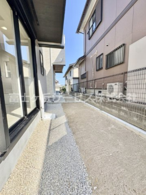 【庭】 | 豊橋市佐藤4丁目 新築一戸建て 2号棟 | お庭が付いています