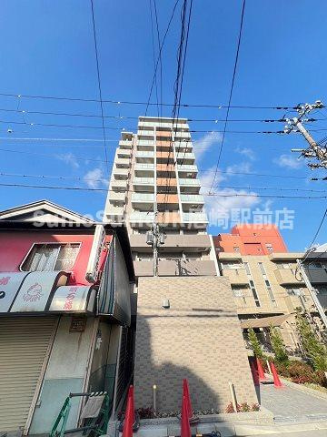 レーヴメゾン尼崎昭和通の外観|落ち着いた雰囲気の外観です
