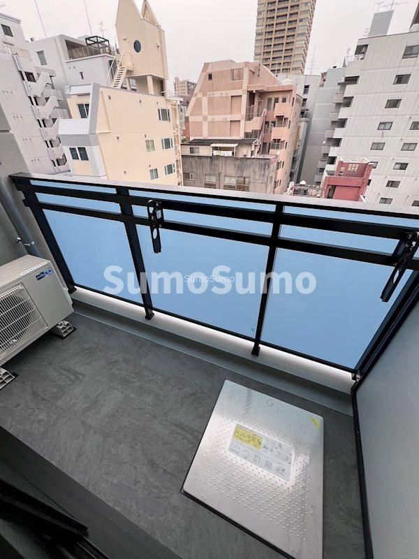 S-RESIDENCE大阪上本町のバルコニー