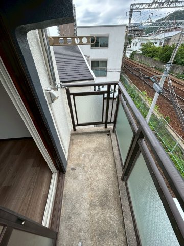 みやマンションのバルコニー