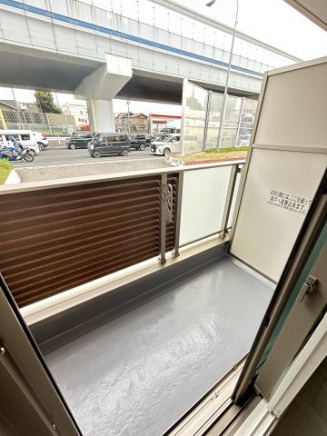 CALMEのバルコニー