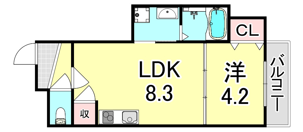 GRANDIR千船の間取り