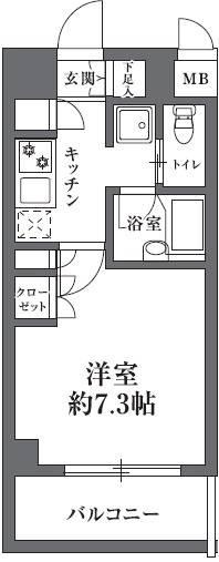 ＨＦ駒沢公園レジデンスの間取り