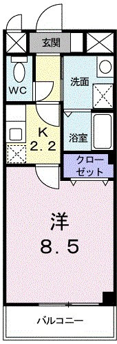 プリムローズの間取り