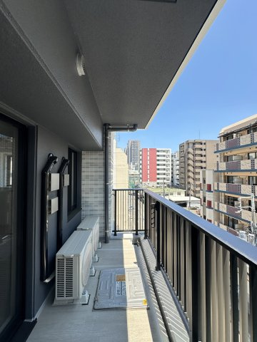 ルフォンプログレ南森町のバルコニー