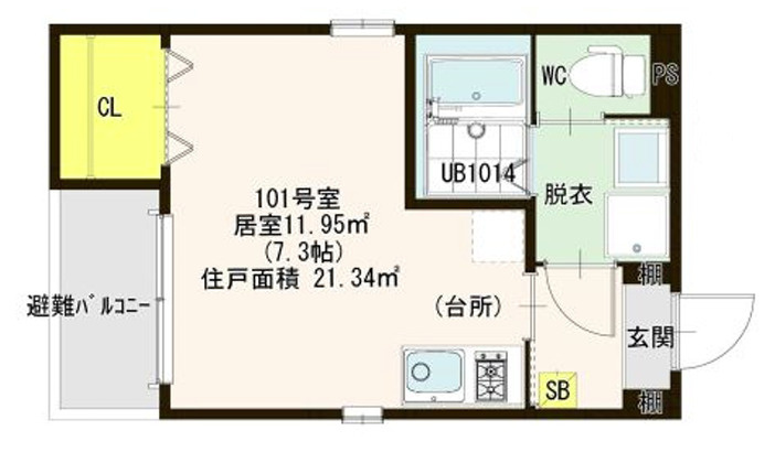 A.山法師の間取り