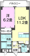 【間取り】 | ウエストロード・キャッスル