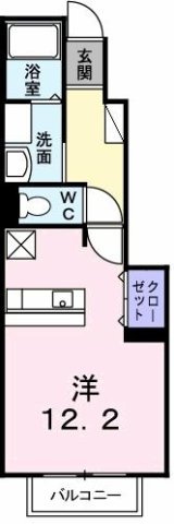 ビレッジコート・ピュア・サウスの間取り