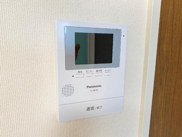 仮）太田市西本町アパート新築工事の内装|カメラ付インターホン（イメージ）