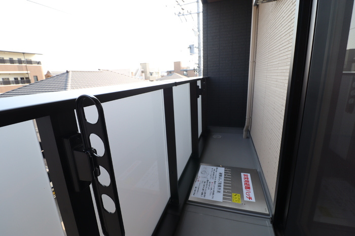 セレスティア藤江町のバルコニー