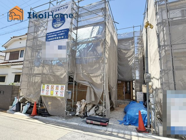 明石市魚住町金ケ崎　全２棟　2号棟　新築戸建の駐車場|物件・当店の最寄駅まで無料送迎！最短10分で指定場所へお迎えに向かいます！まずはお問い合わせください！