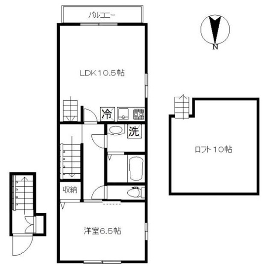 【間取り】 | ラッフルズ自由が丘